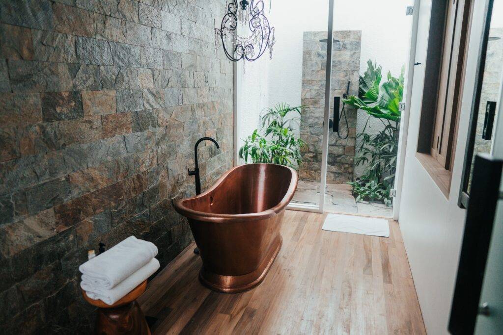 Garden Bathroom Tiling - HM Precise Tiling